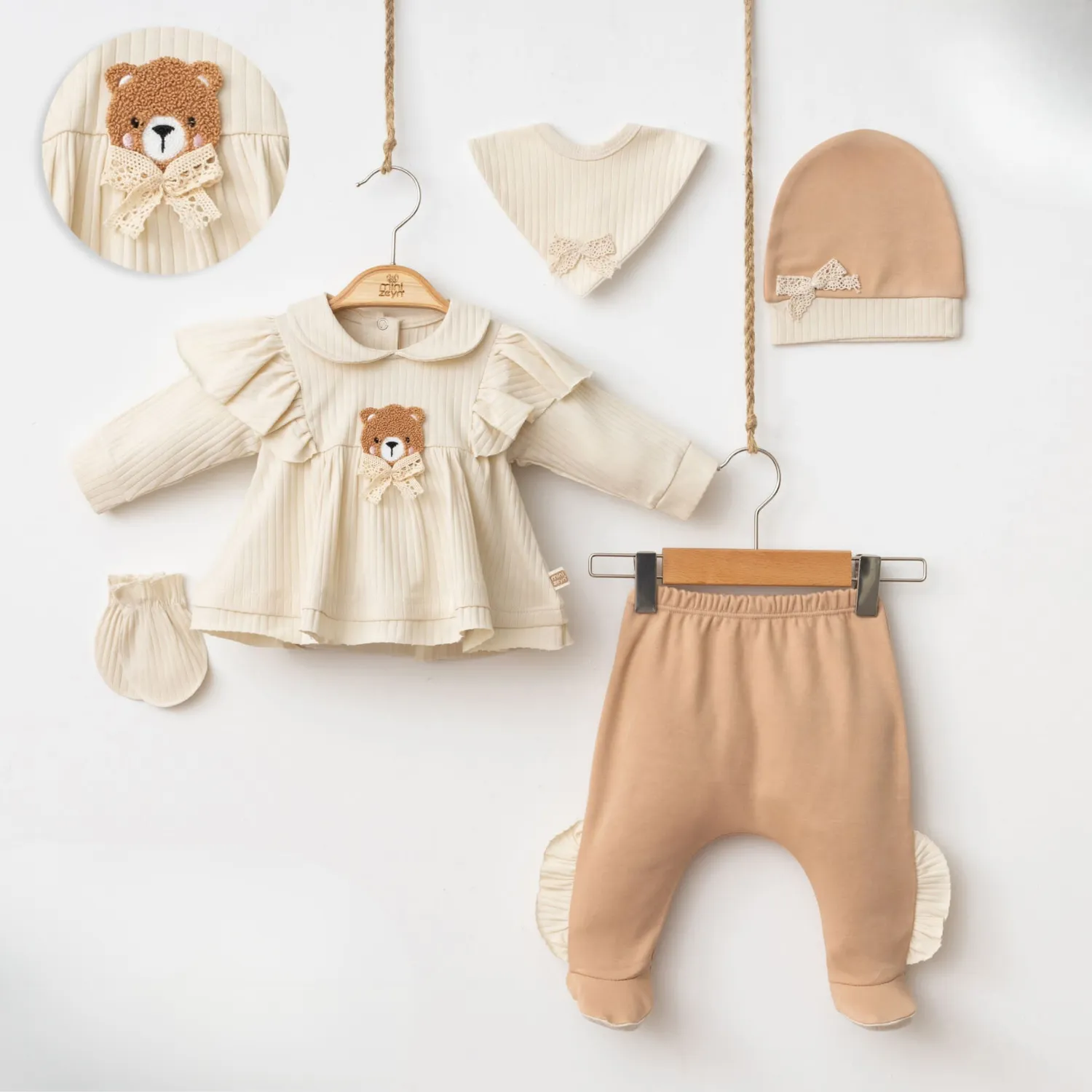 Bear Care Newborn 5PC Set