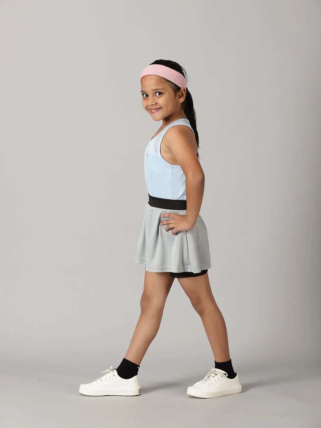 Girls Polyester Skort