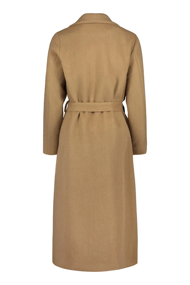 HALLA long coat in camel