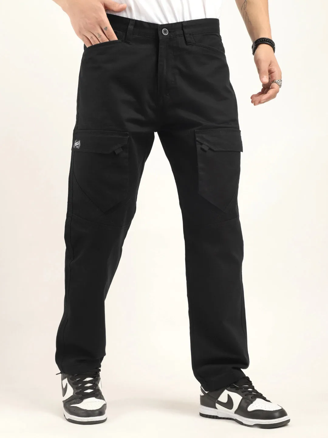 Jackson Pocket Black Cargo