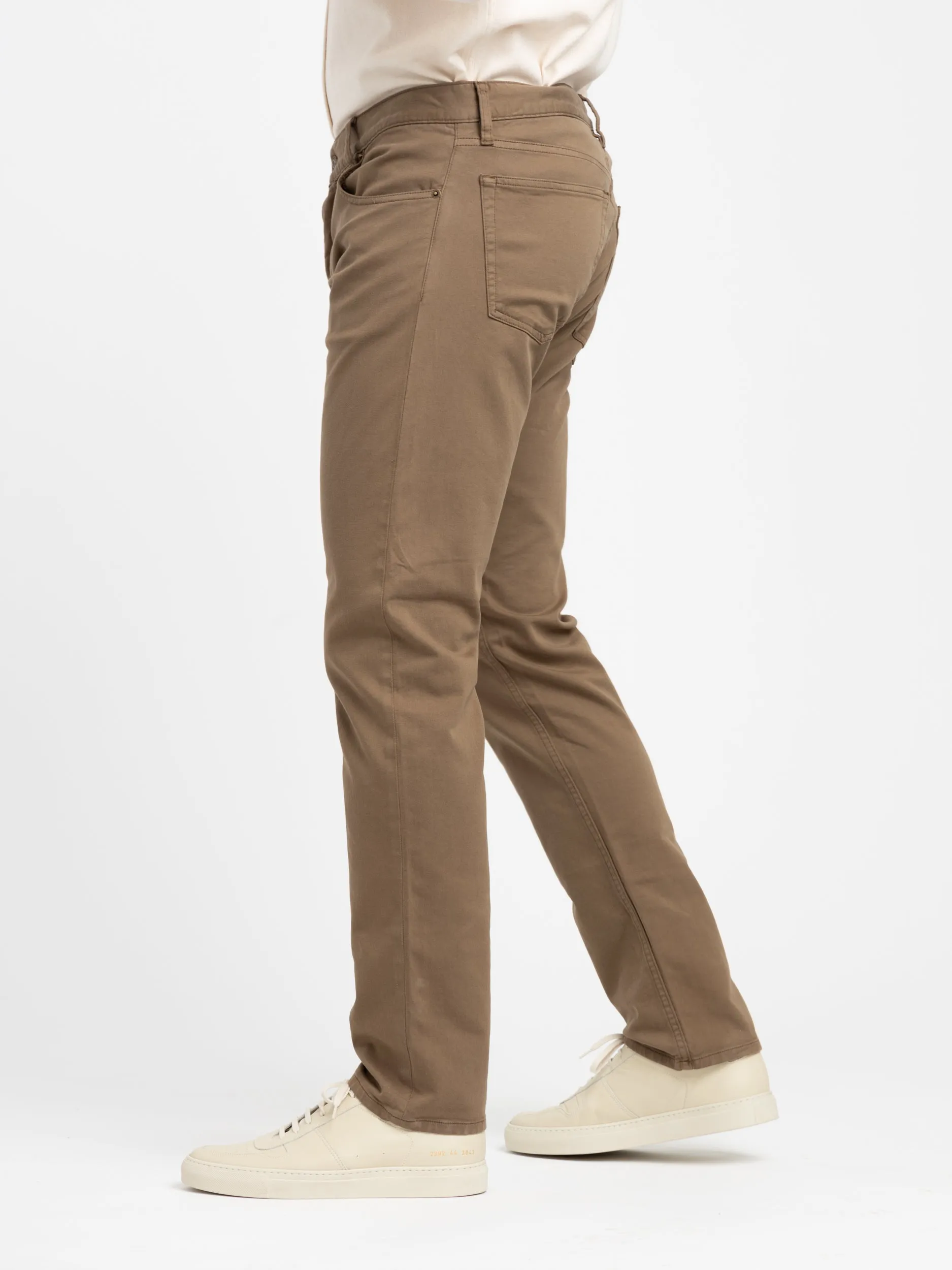 Khaki Straight Fit Chino Pants