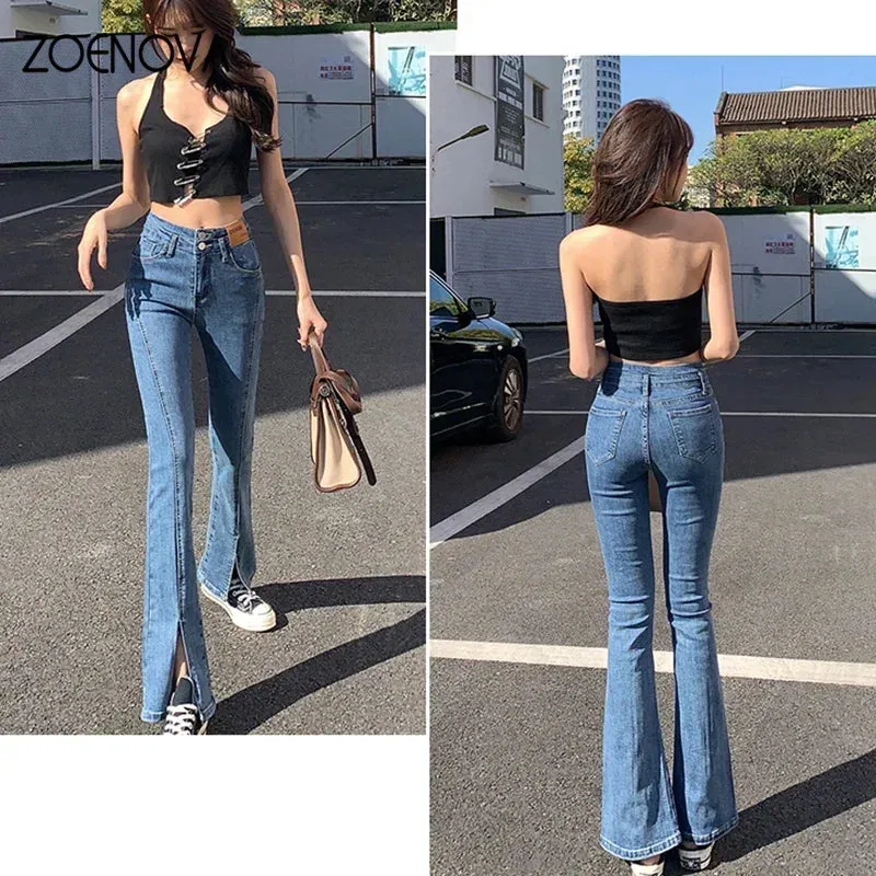 Low Waist Flare Jeans