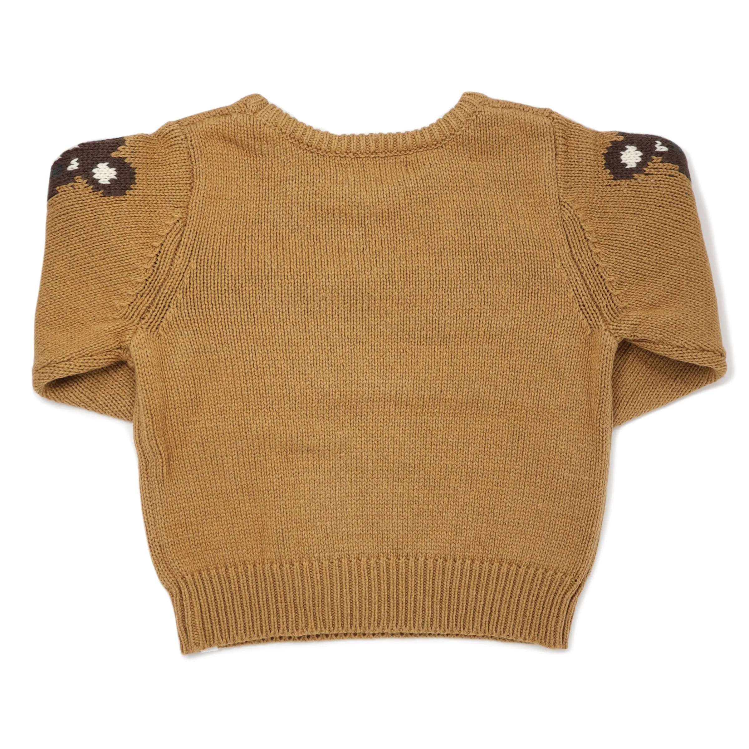 oh baby! Knitted Bear Sweater - Toffee