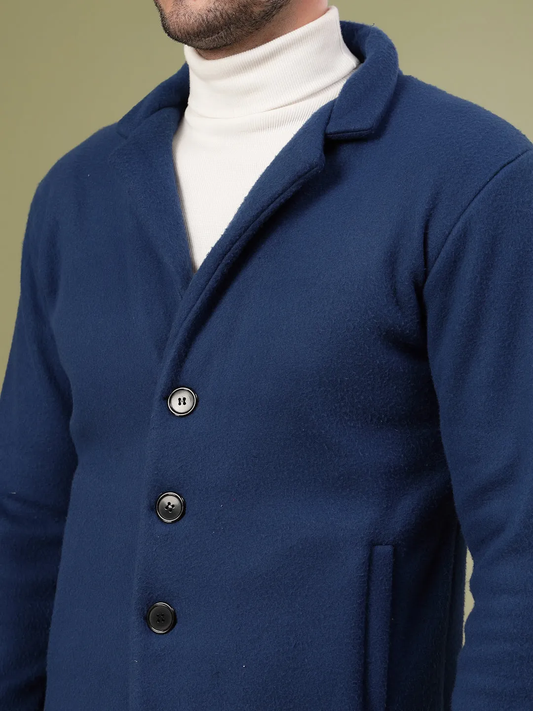 Polar Fleece Lapel Coat