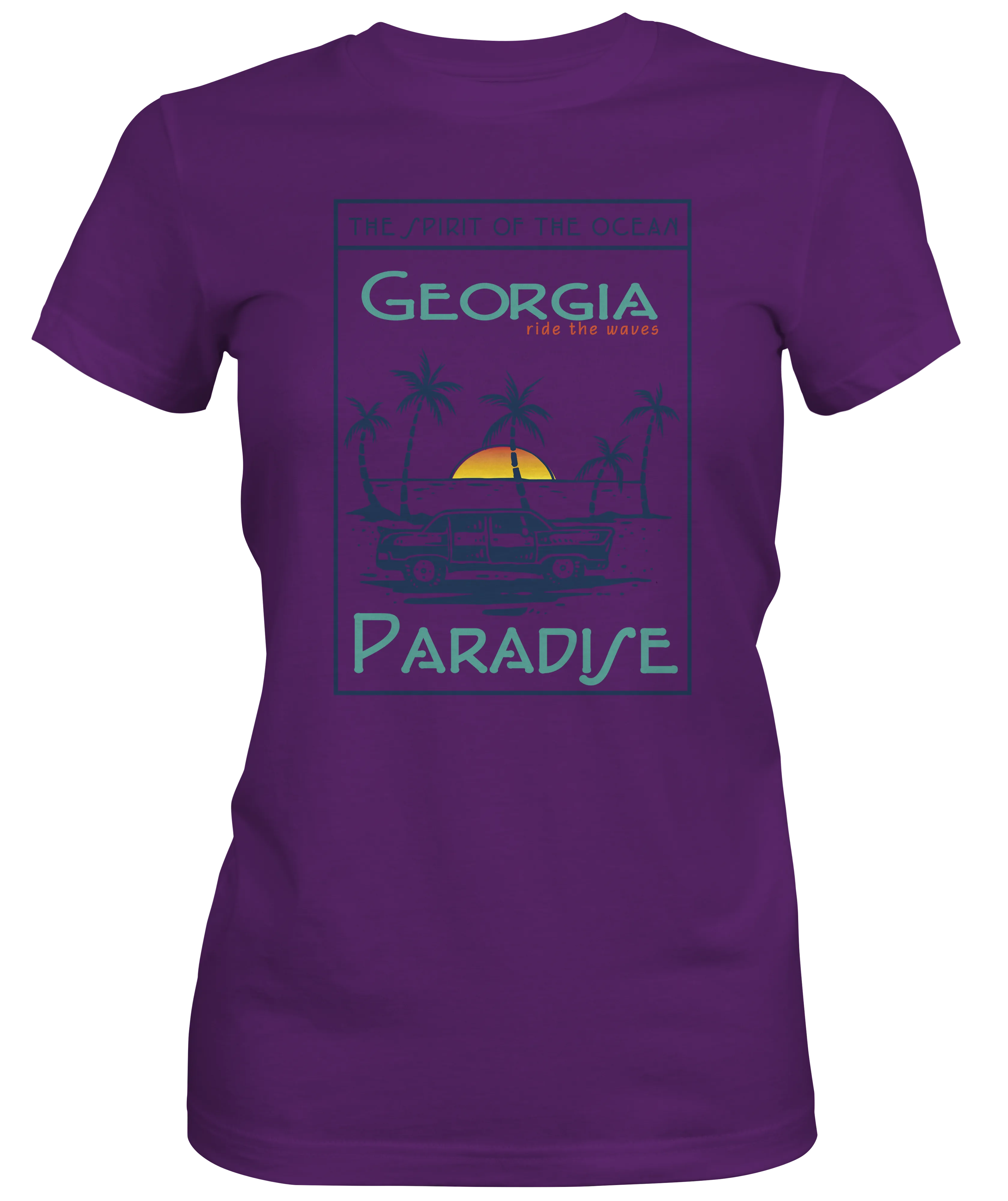 Savannah Georgia Paradise Ladies T-shirts