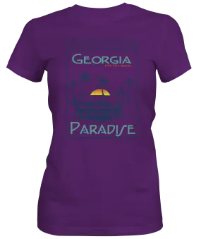 Savannah Georgia Paradise Ladies T-shirts