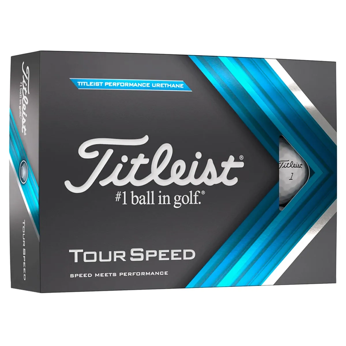 Titleist Tour Speed Golf Balls 12 Pack - White